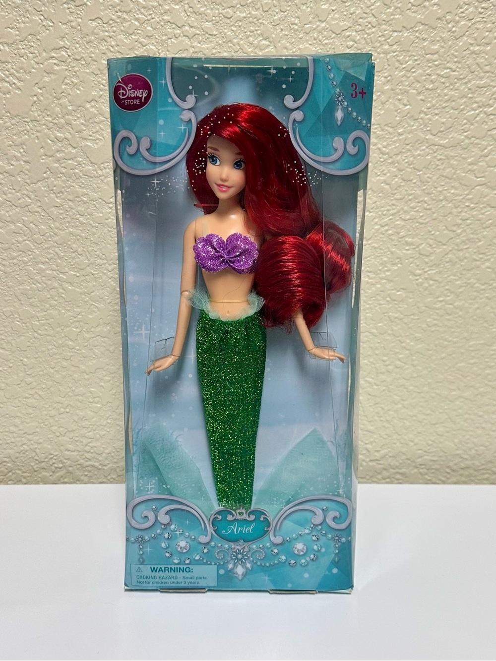 New Rare Vintage Disney Store Ariel Doll The Little Mermaid